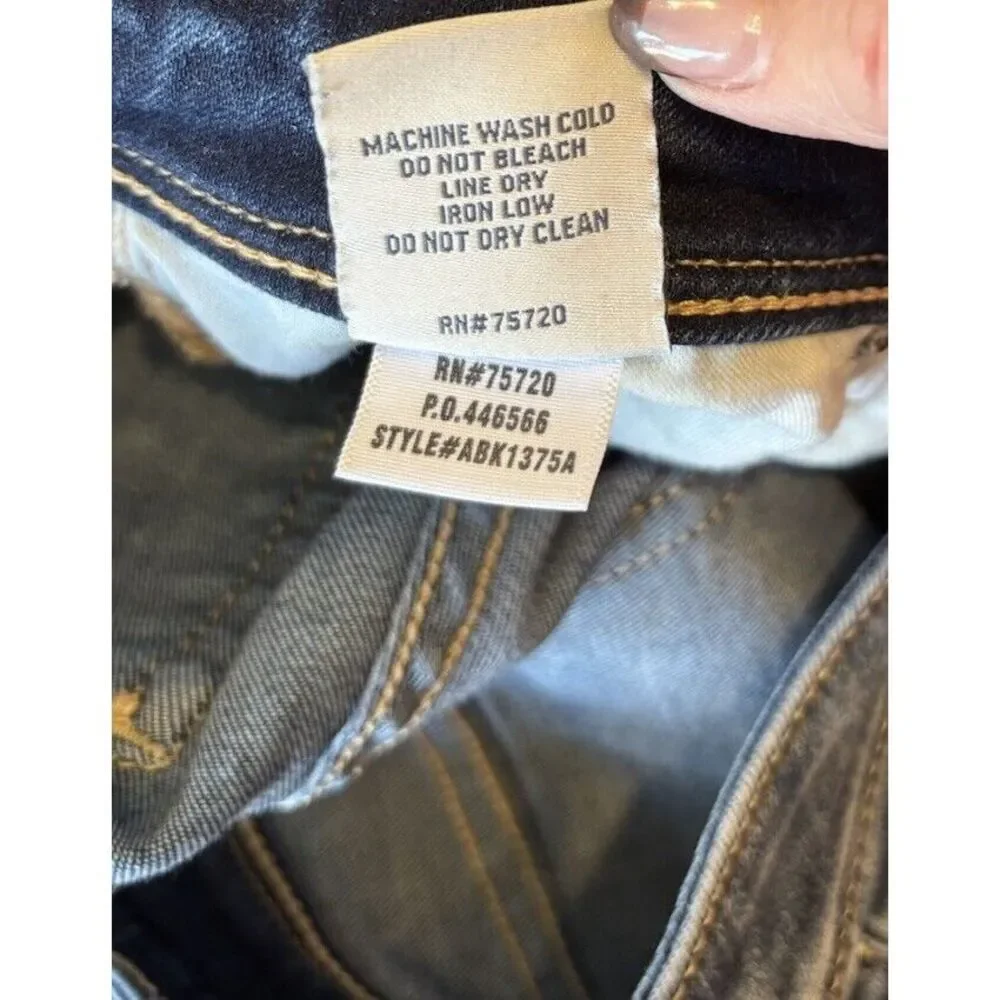 BKE Women's Jeans‎ Sz 27 Gabby Curvy High Rise Denim Distressed